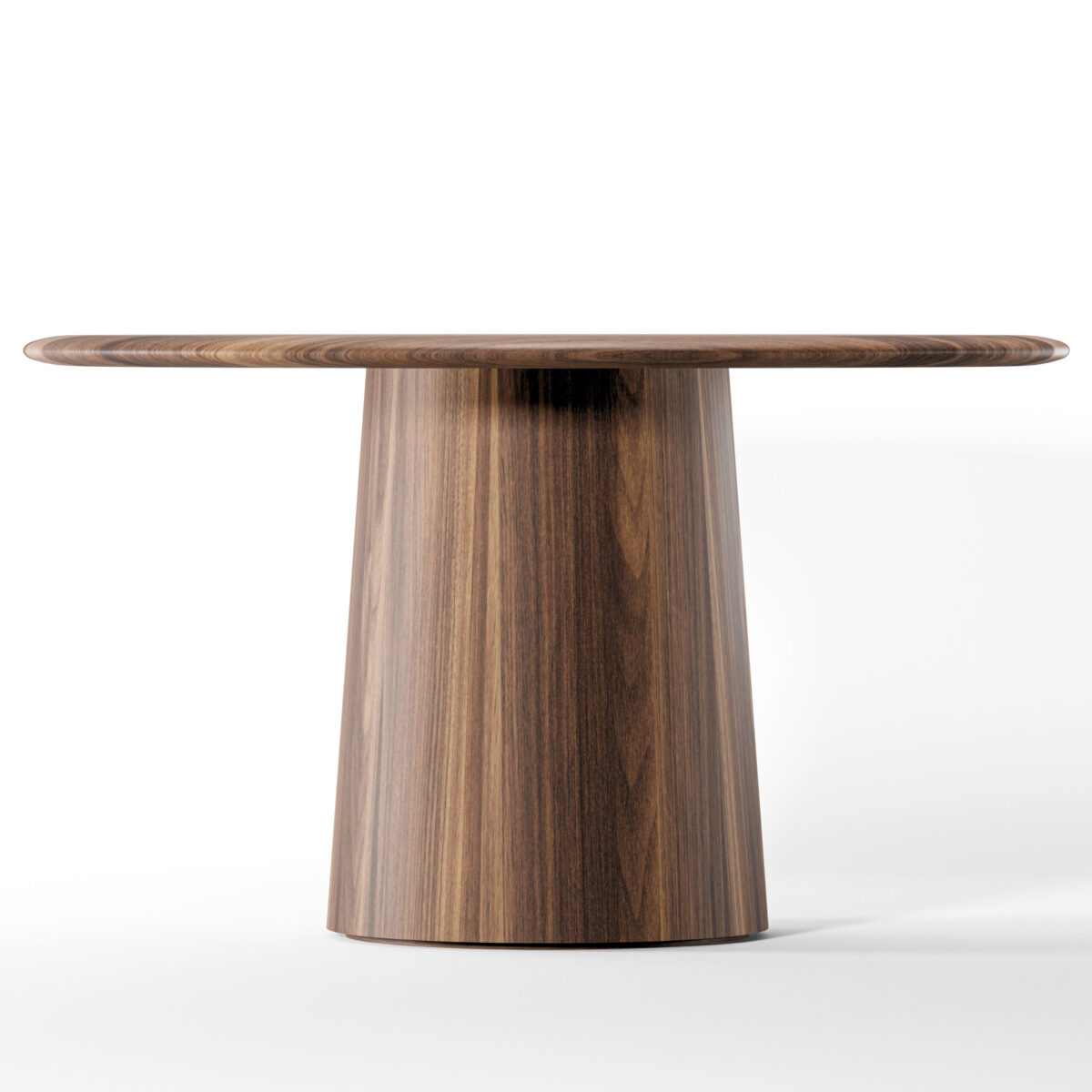 Uma Cylinder Pedestal Walnut - Image 1