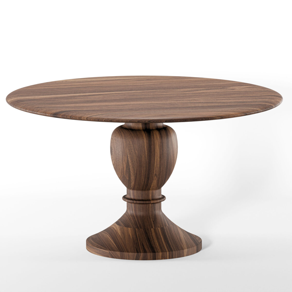 w6.1 Provance Pedestal Table Walnut - Image 1