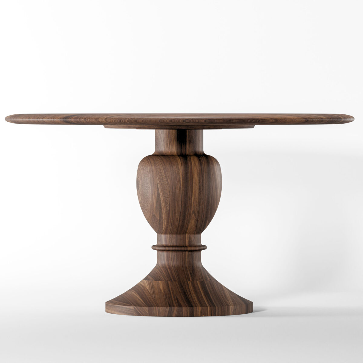 Provance Pedestal Table Walnut - Image 2