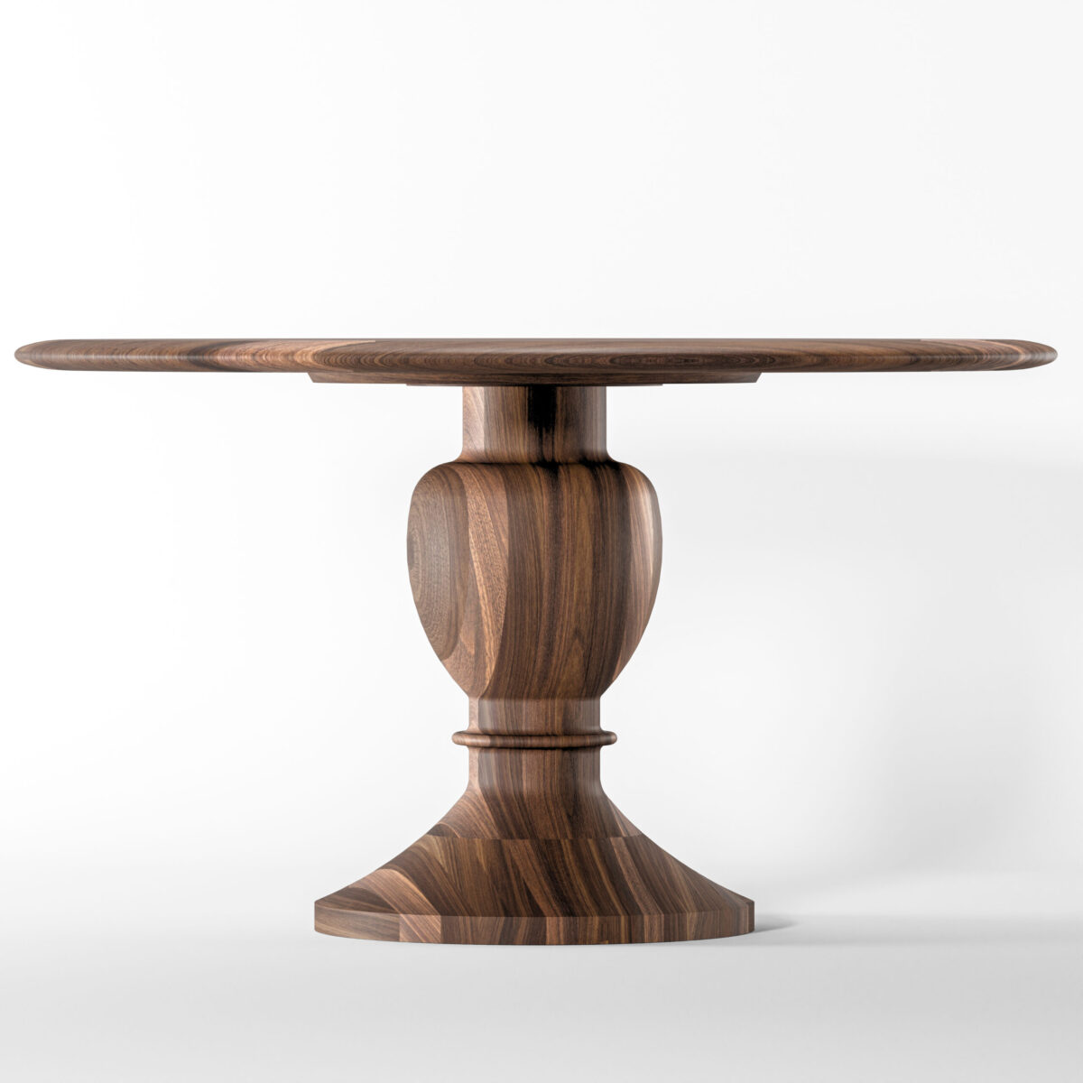 Provance Pedestal Table Walnut - Image 7